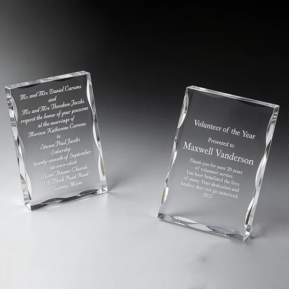 Acrylic Plaques factory