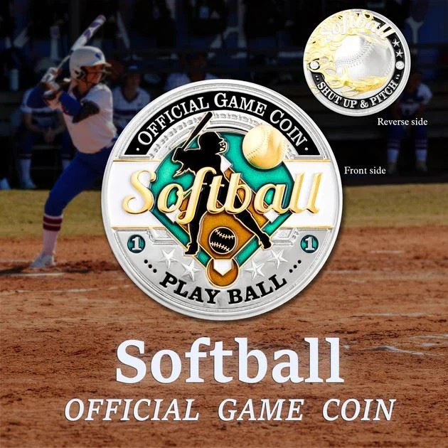 Softball Challenge Coins suppliers